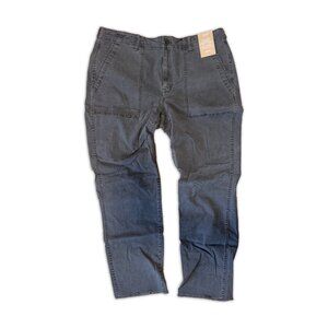 NWT Madewell Women’s Slim Straight Utility Pant Charcoal 32